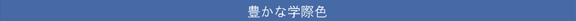 豊かな学際色